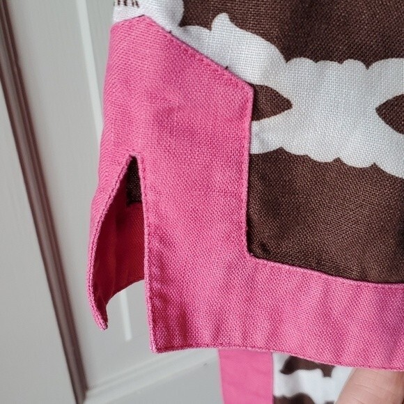 LILLY PULITZER LINEN GIMLET COURTSIDE TUNIC SIZE MEDIUM - Picture 4 of 11